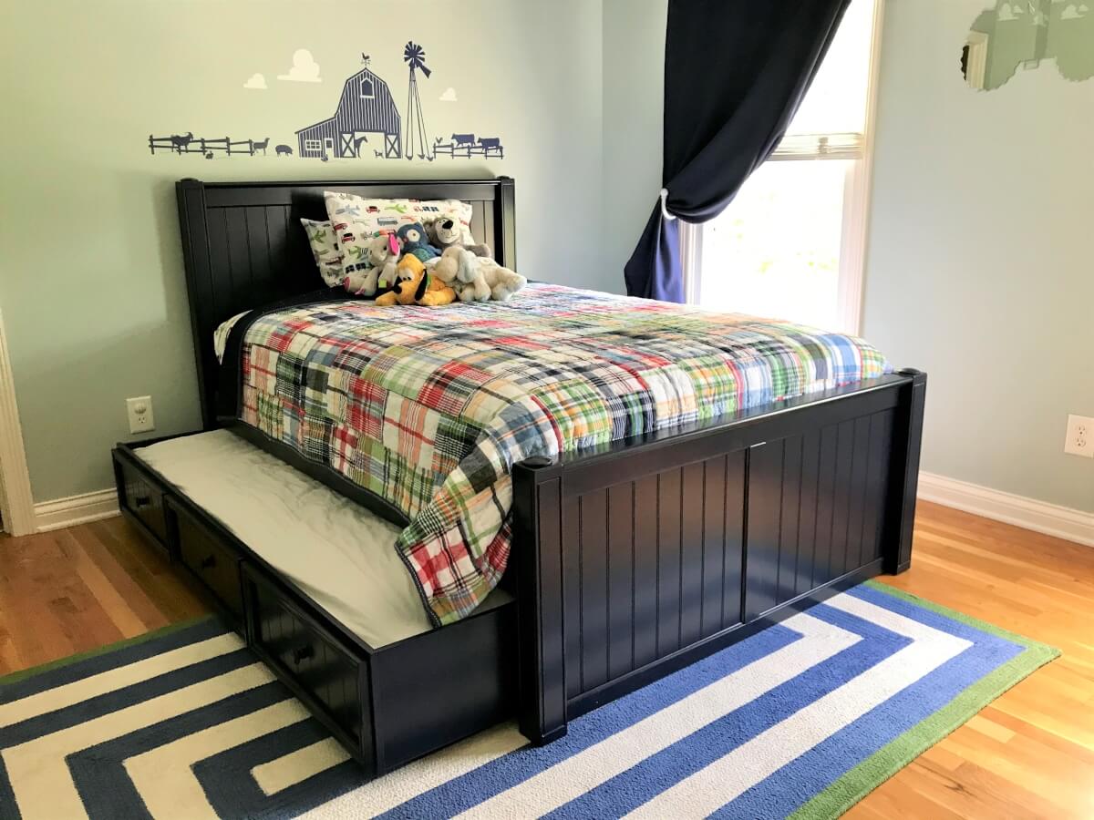 Chester's New Bed Annapolis Blue Kids Bed