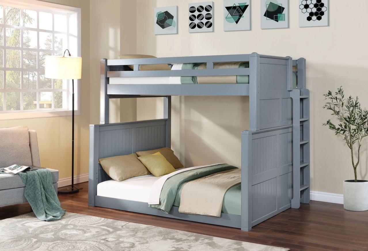 Kallista Dual Height Full Over Queen Bunk Bed